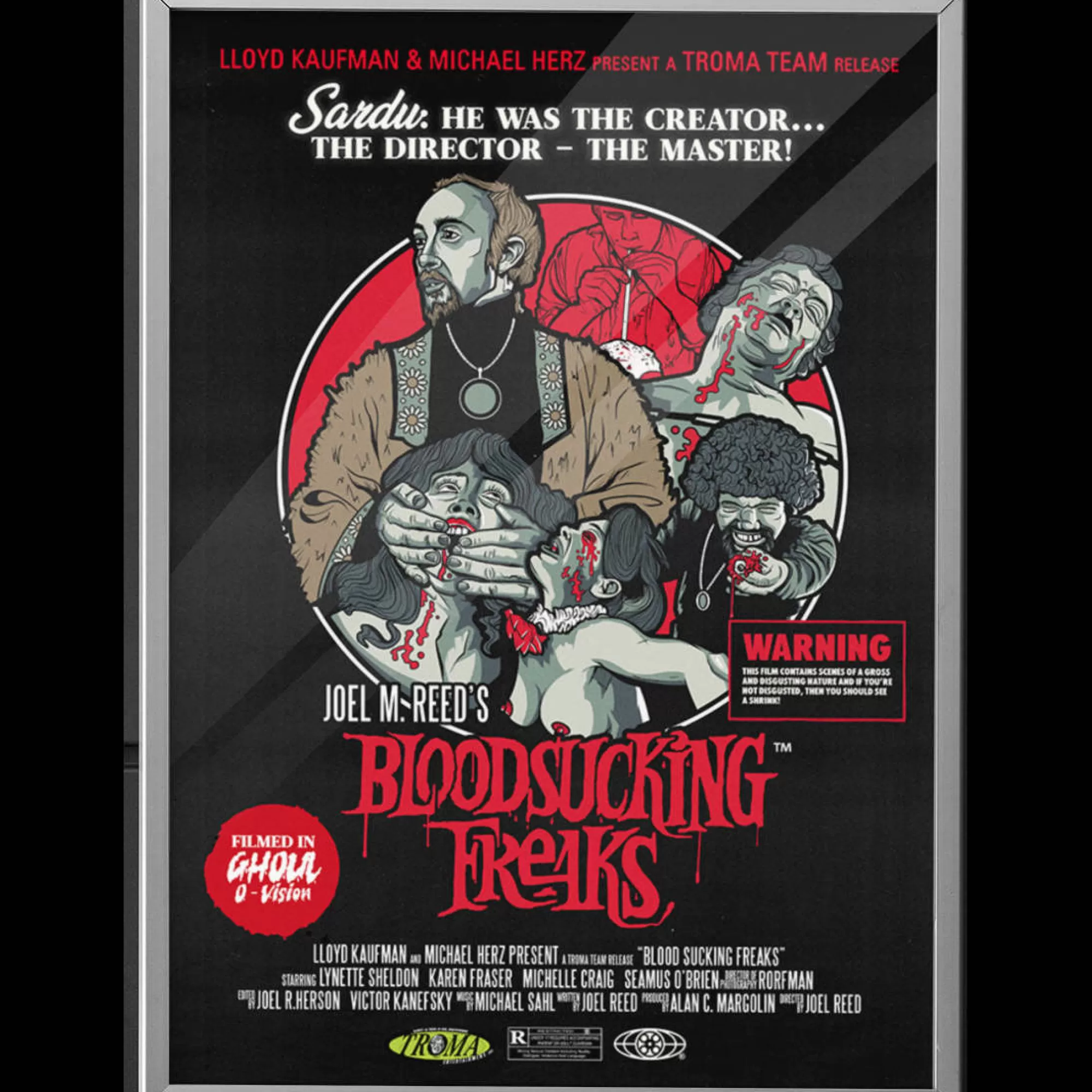 - Joel Reed Poster<BloodSucking Freaks Shop