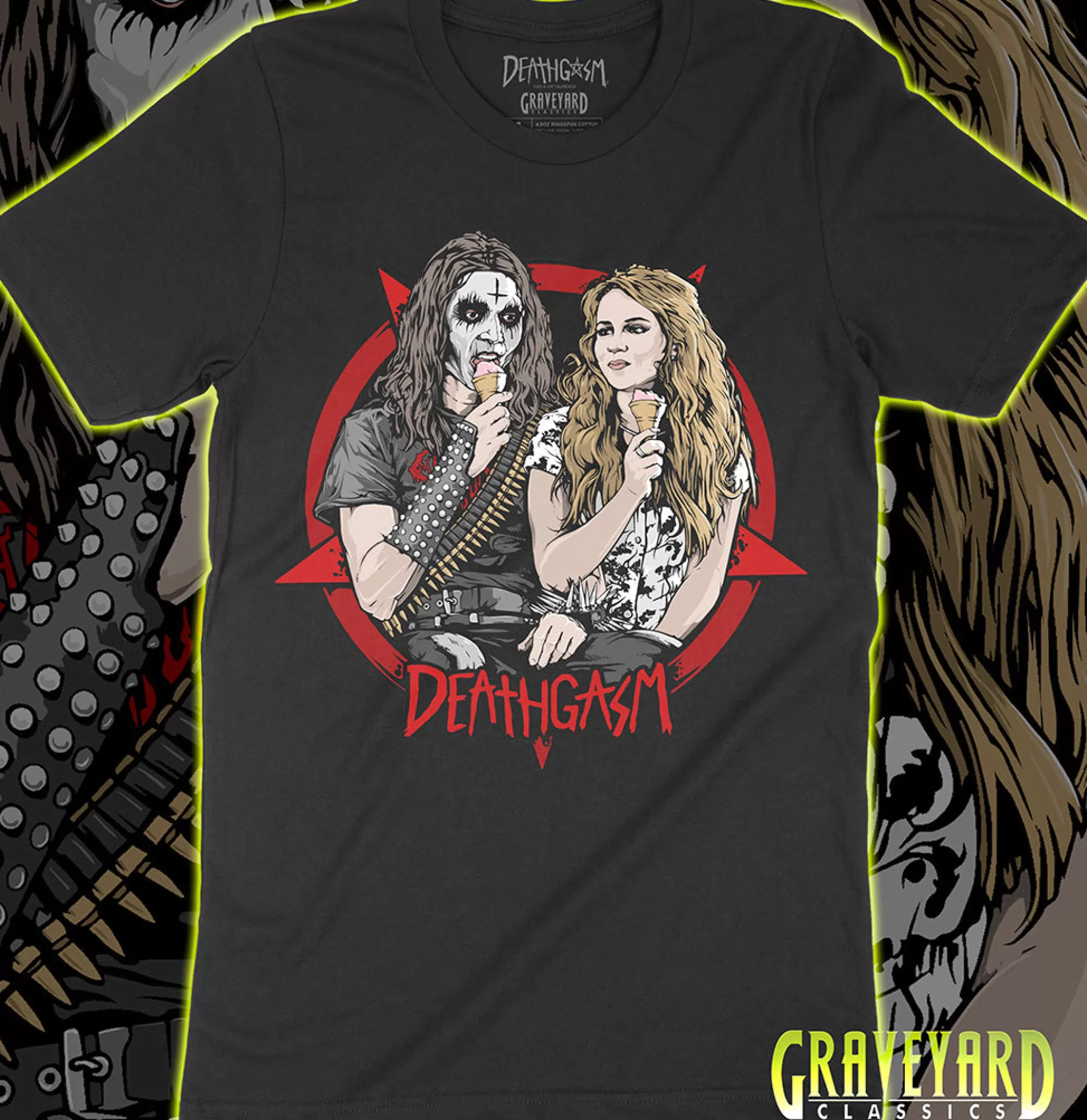 - Ice Cream T-Shirt<deathgasm Shop