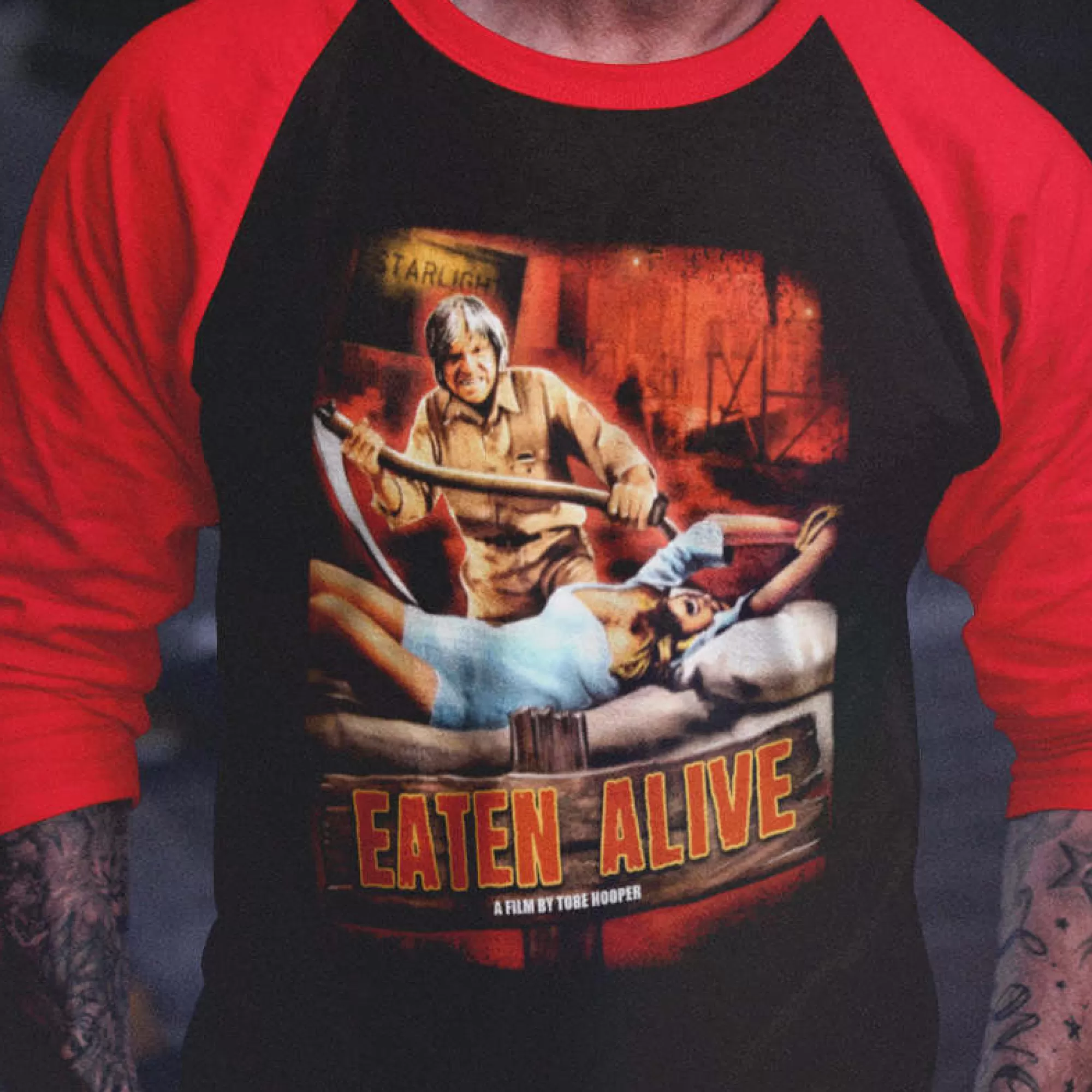 - Raglan Shirt<Eaten Alive Clearance