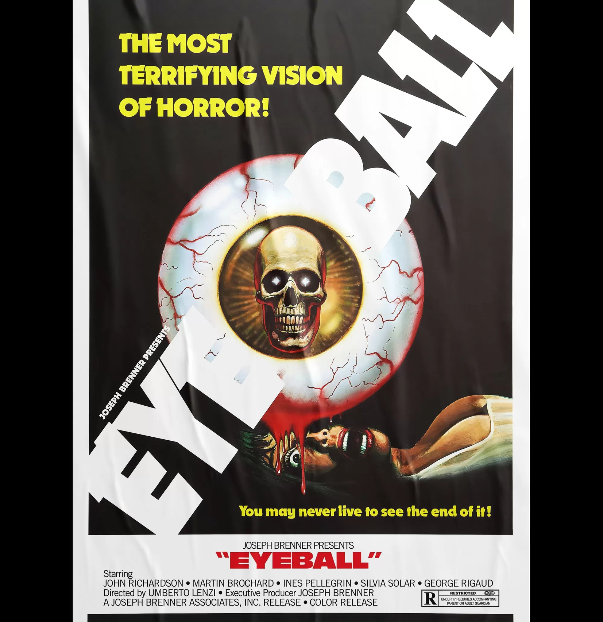 - Terrifying Movie Poster<Eyeball Cheap