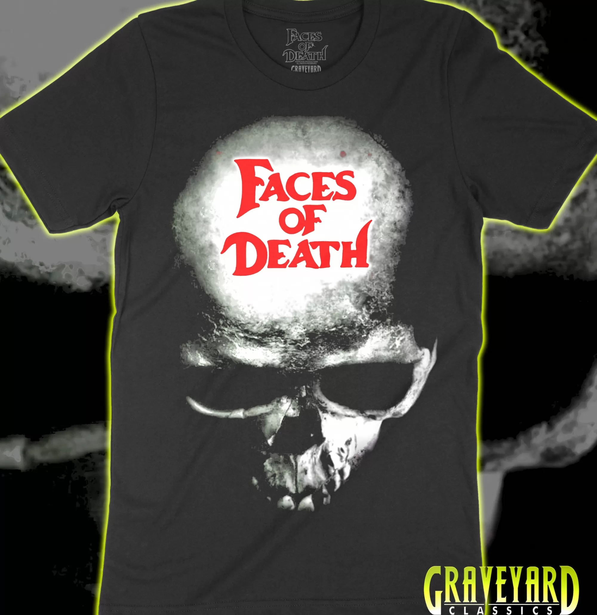 Skull T-Shirt<Faces Of Death Best Sale