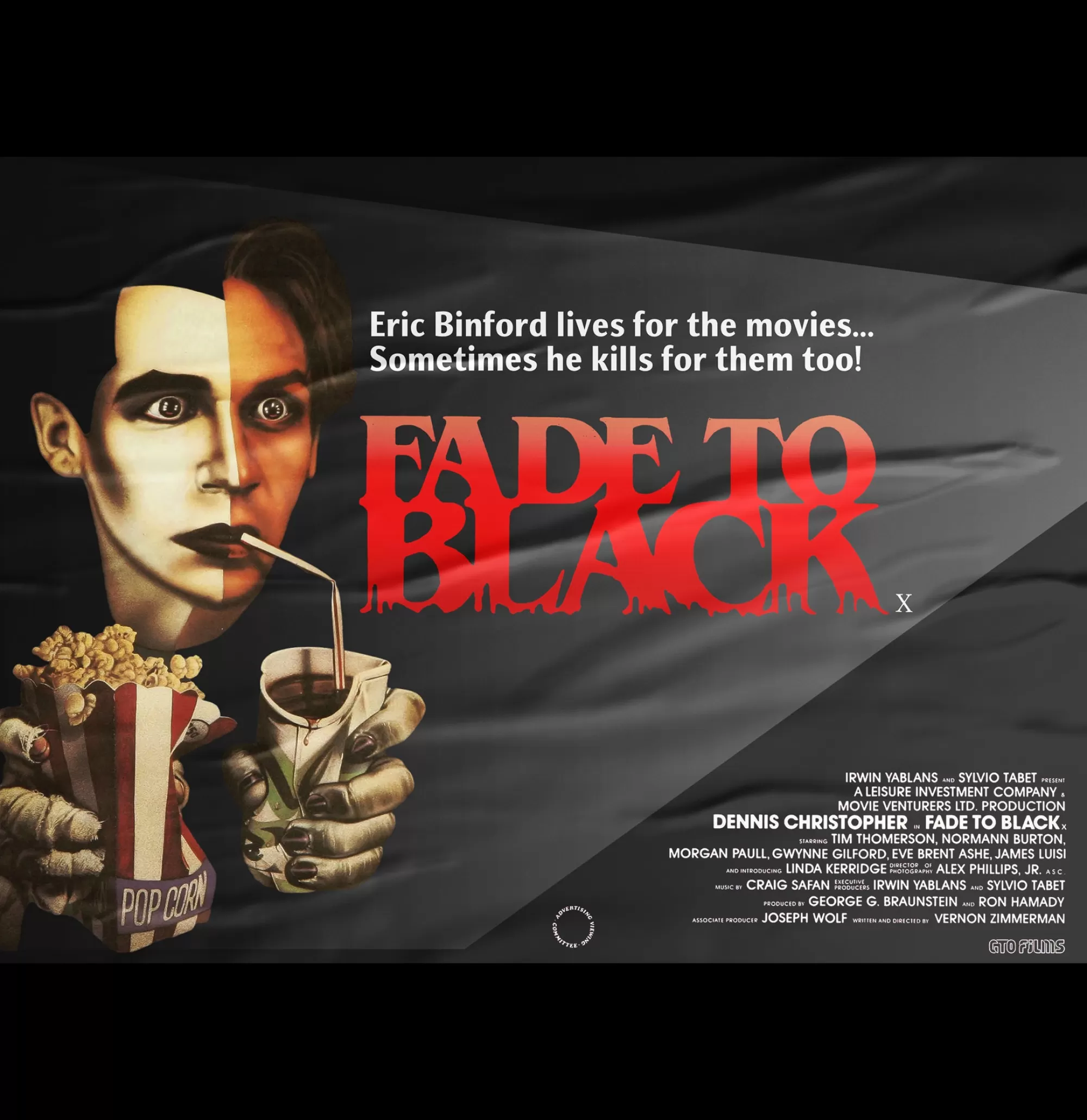 - Wide Poster<Fade To Black Sale