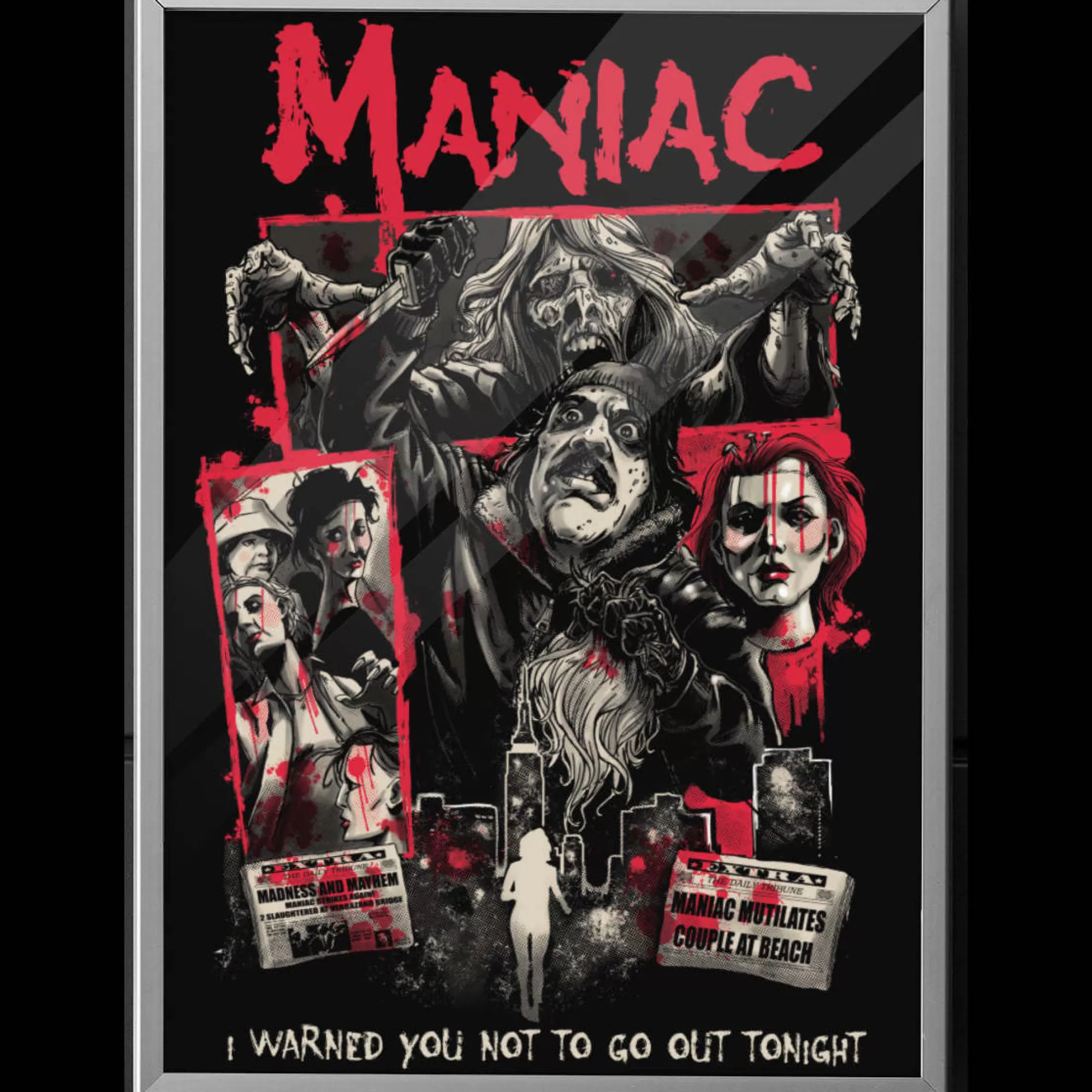 - Bloodshed Poster<Maniac Discount