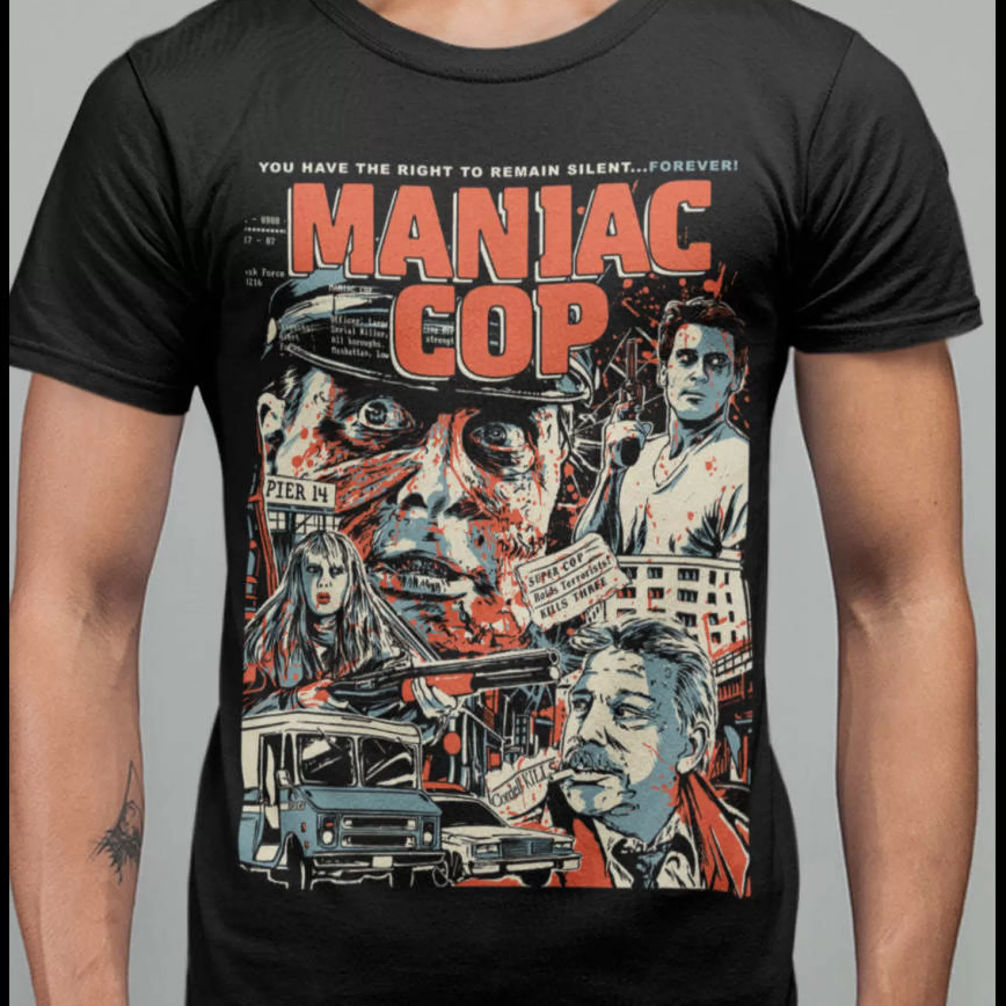 - Revenge T-Shirt<Maniac Cop Fashion