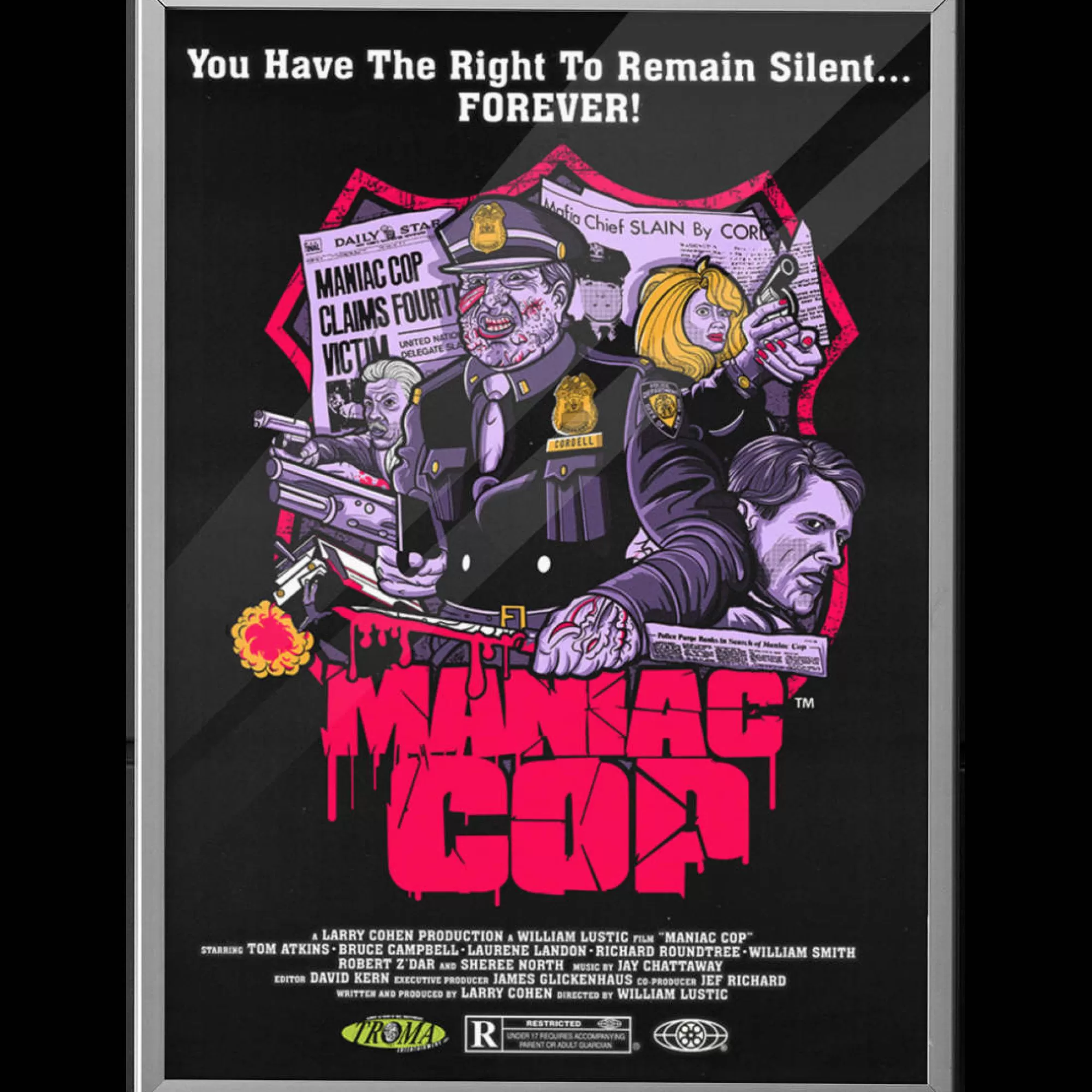 -Shield Poster<Maniac Cop Flash Sale