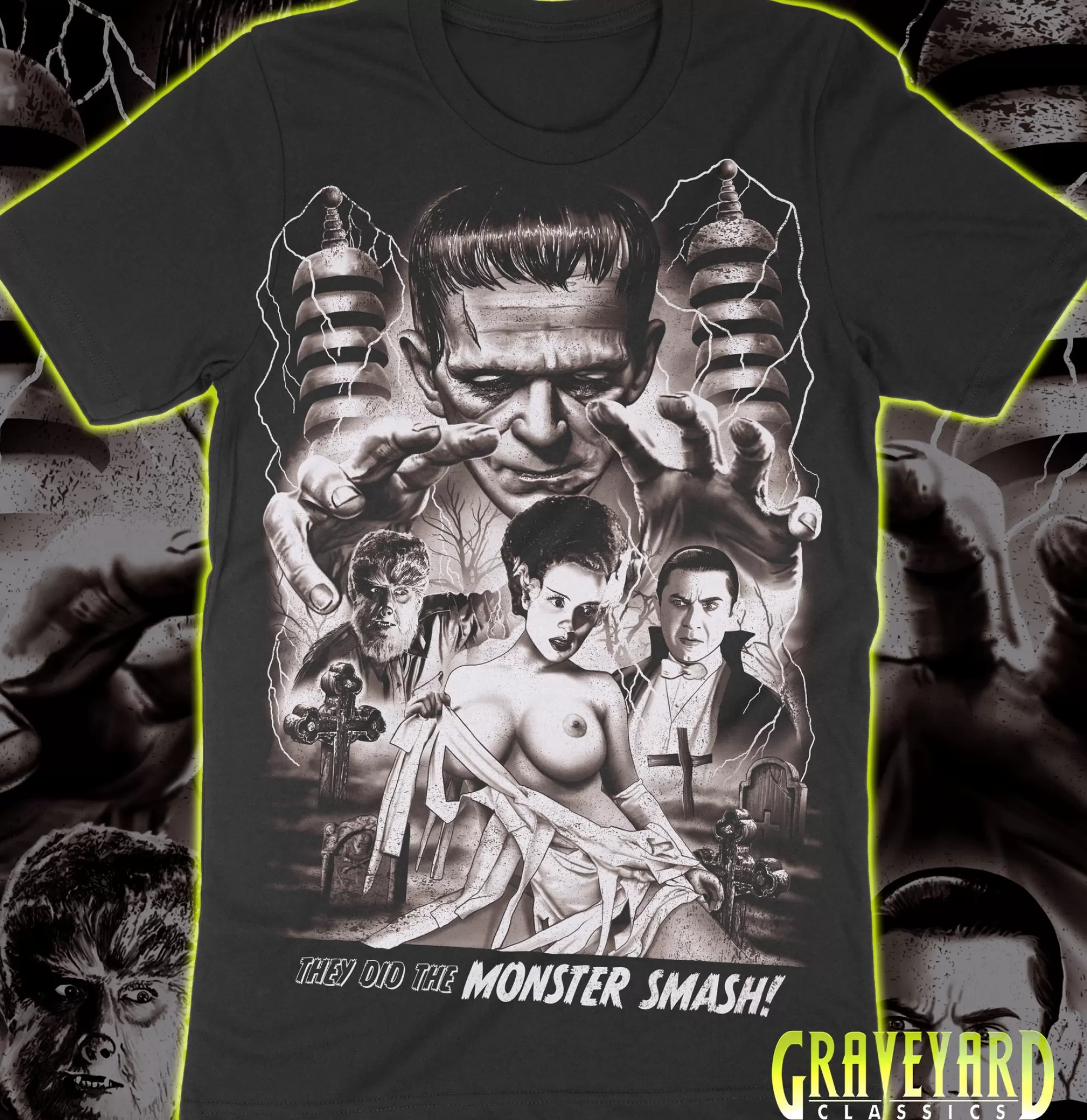 Monster Smash T-Shirt<* Outlet