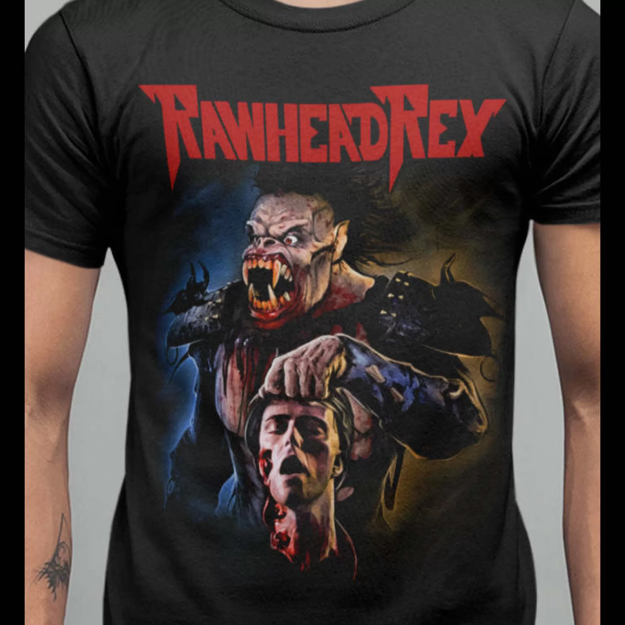 - Holding Head T-Shirt<Rawhead Rex Best