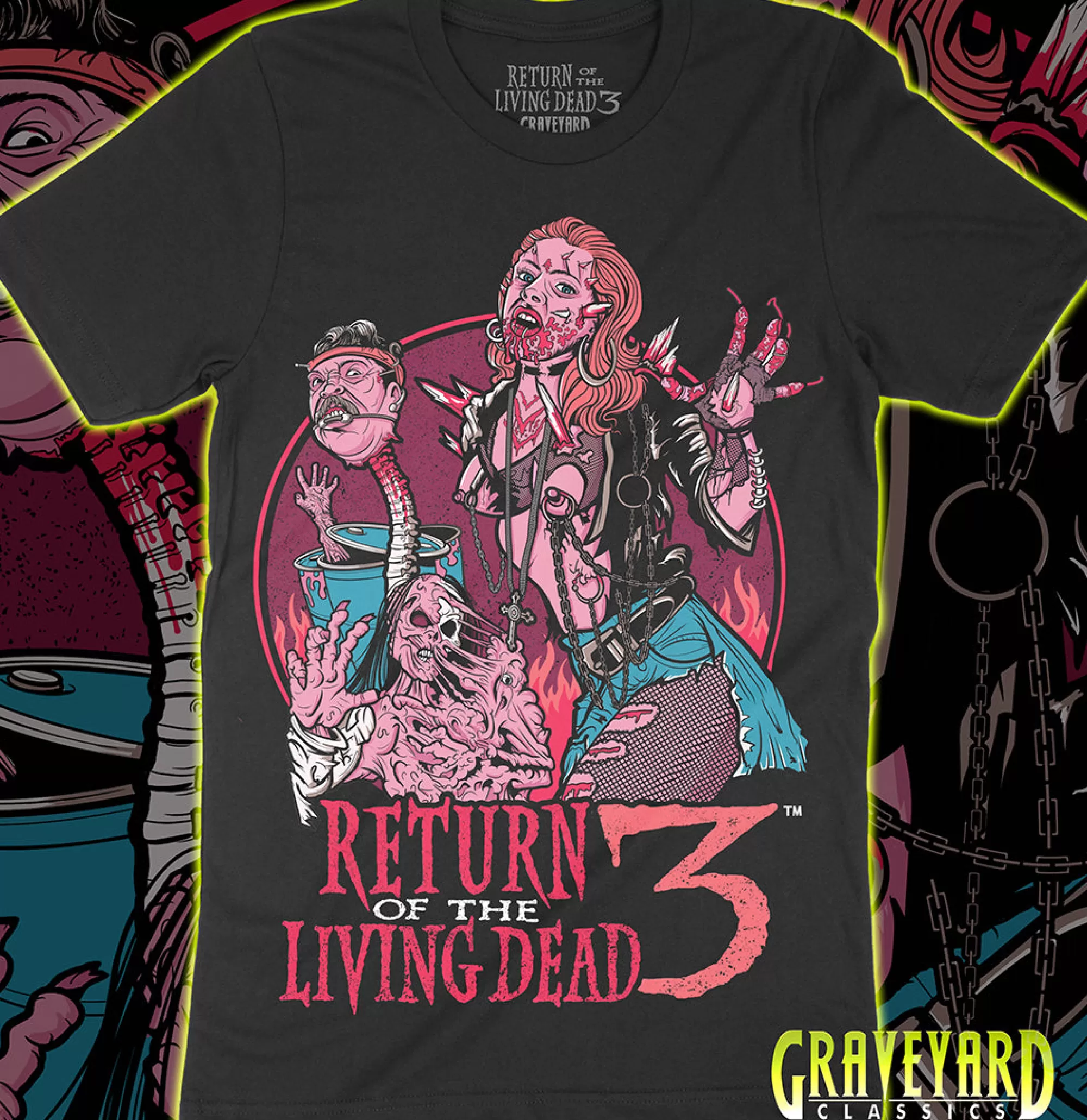 3 - Trioxin Julie T-Shirt<Return of the Living Dead Online