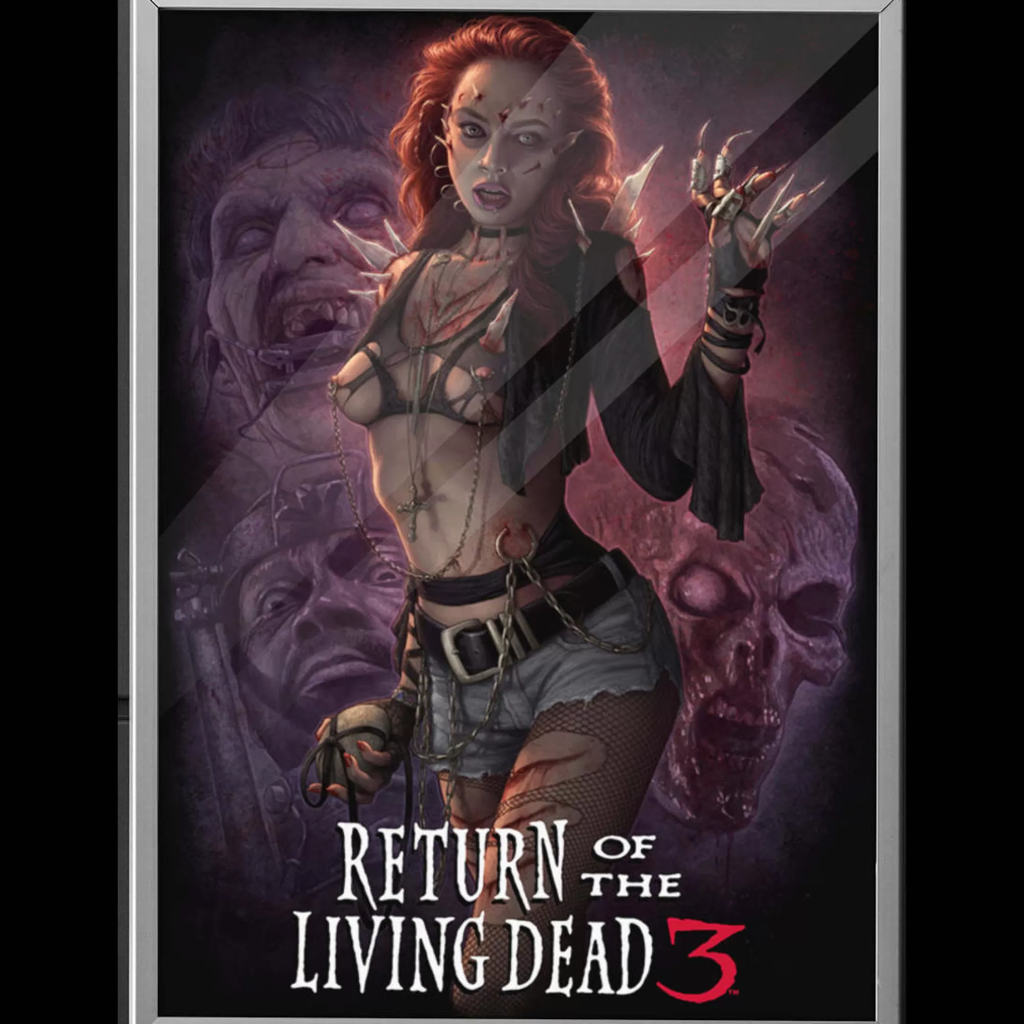 Return Of The Living Dead 3- Julie Hunger Poster<Retrun of the living dead Best