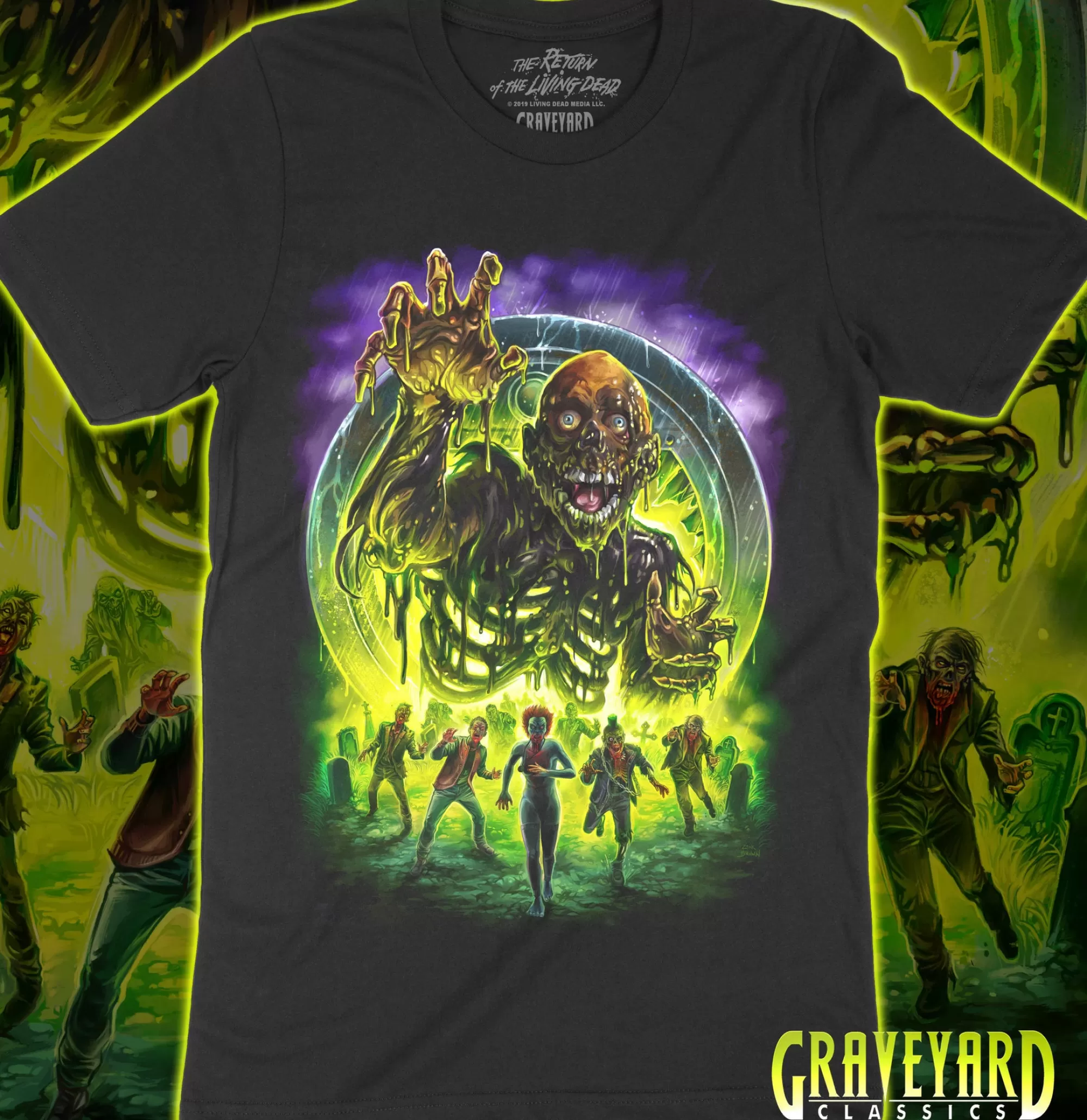 - Trioxin Rampage T-Shirt<Return of the Living Dead Fashion