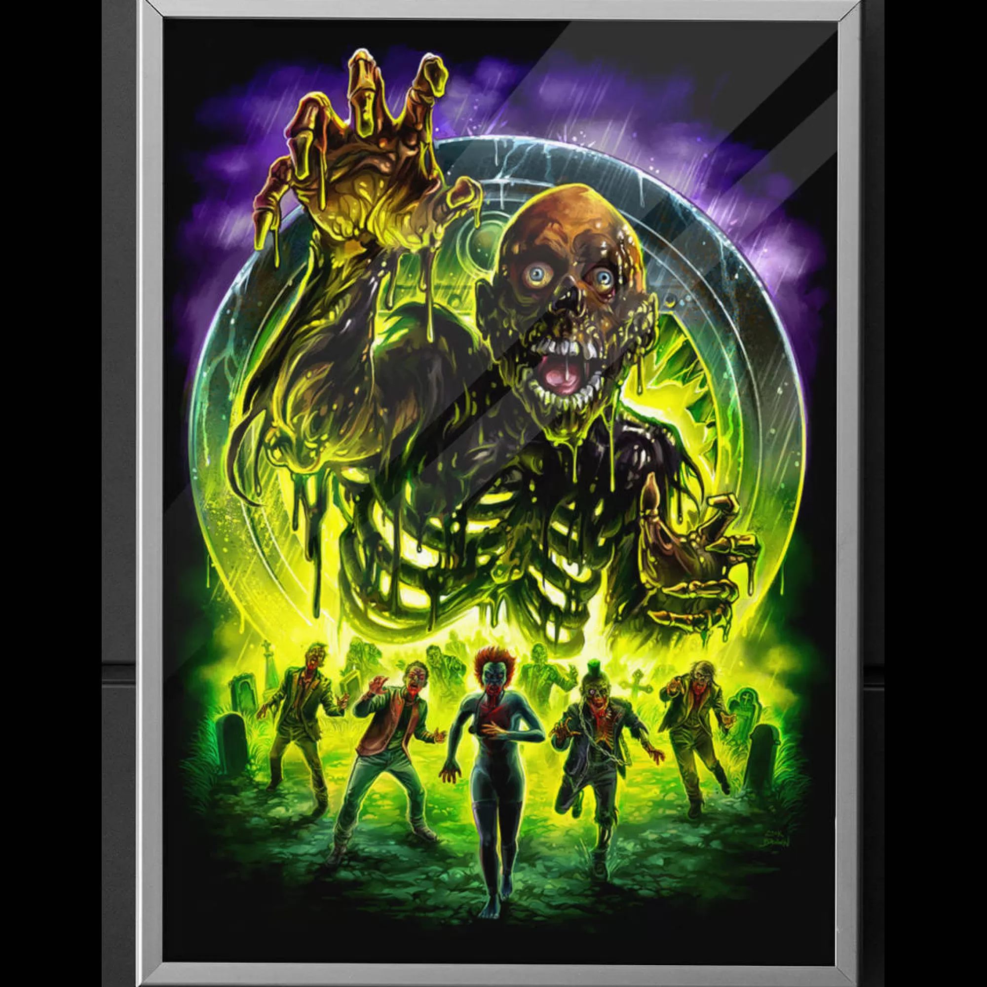 Return Of The Living Dead -Trioxin Rampage Poster<ROTLD Outlet