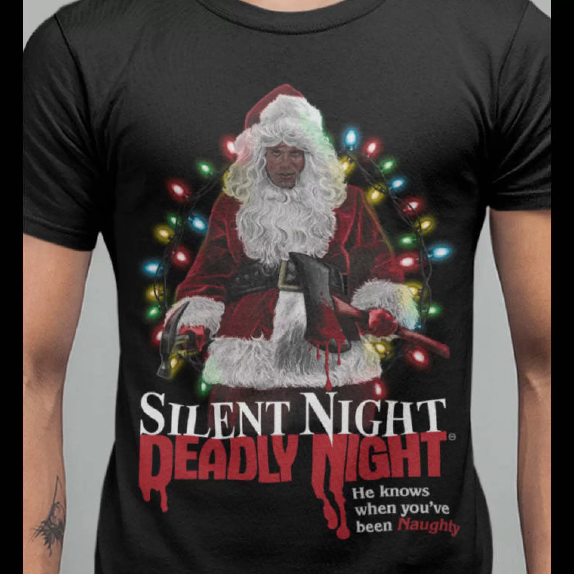 - Light T-Shirt<Silent Night Deadly Night New