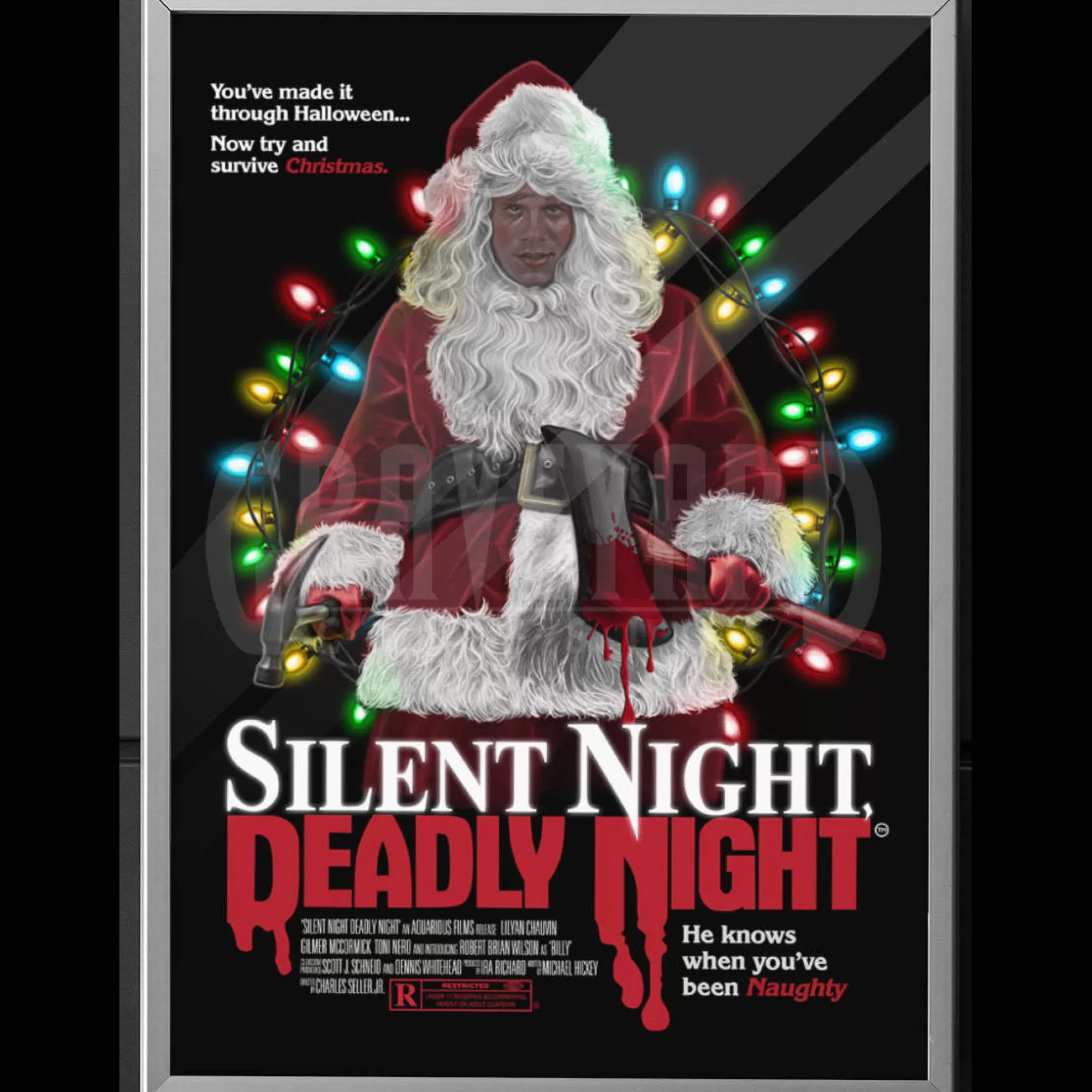 - Lights Poster<Silent Night Deadly Night Flash Sale