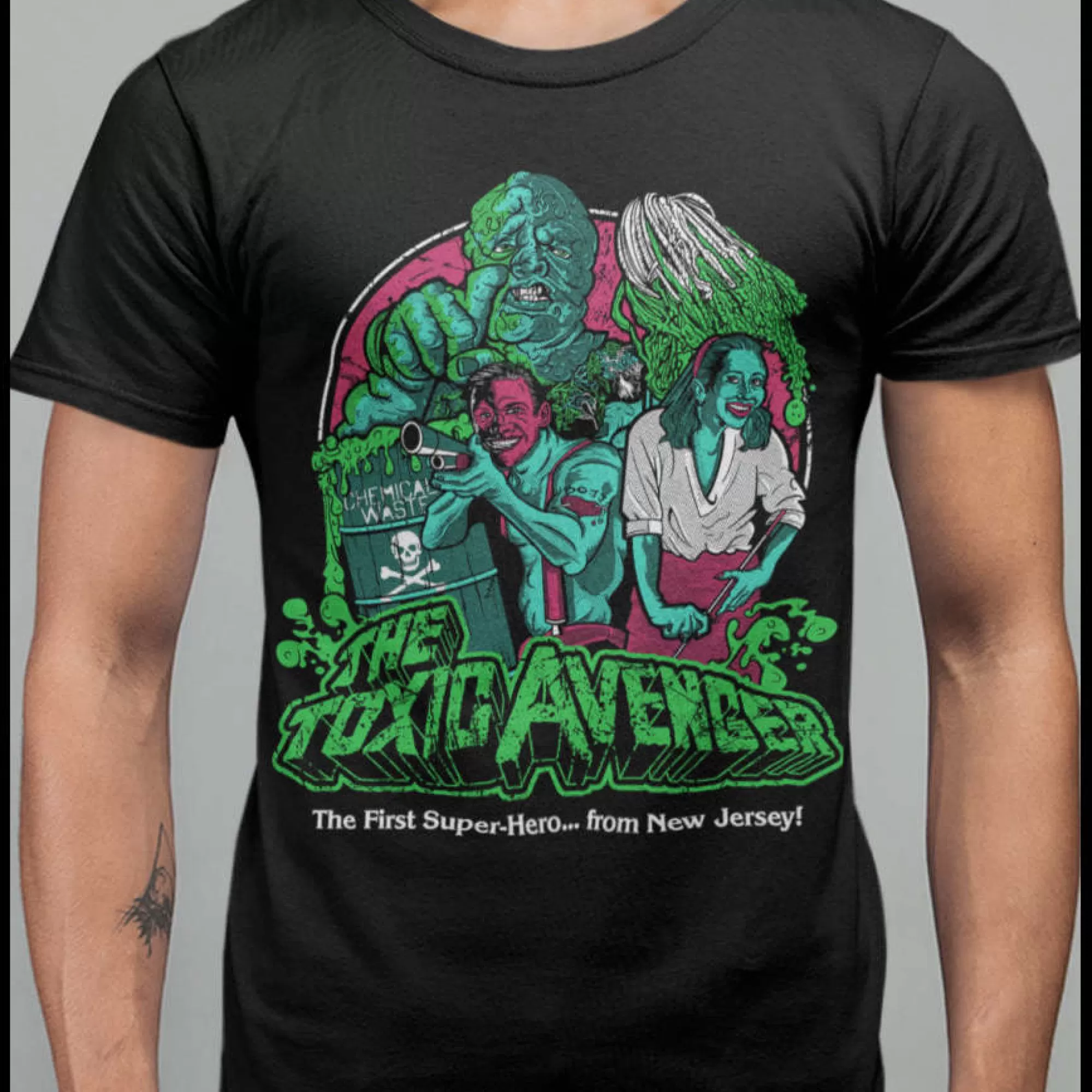 Toxic Avenger - Toxic Waste T-Shirt<Troma Clearance