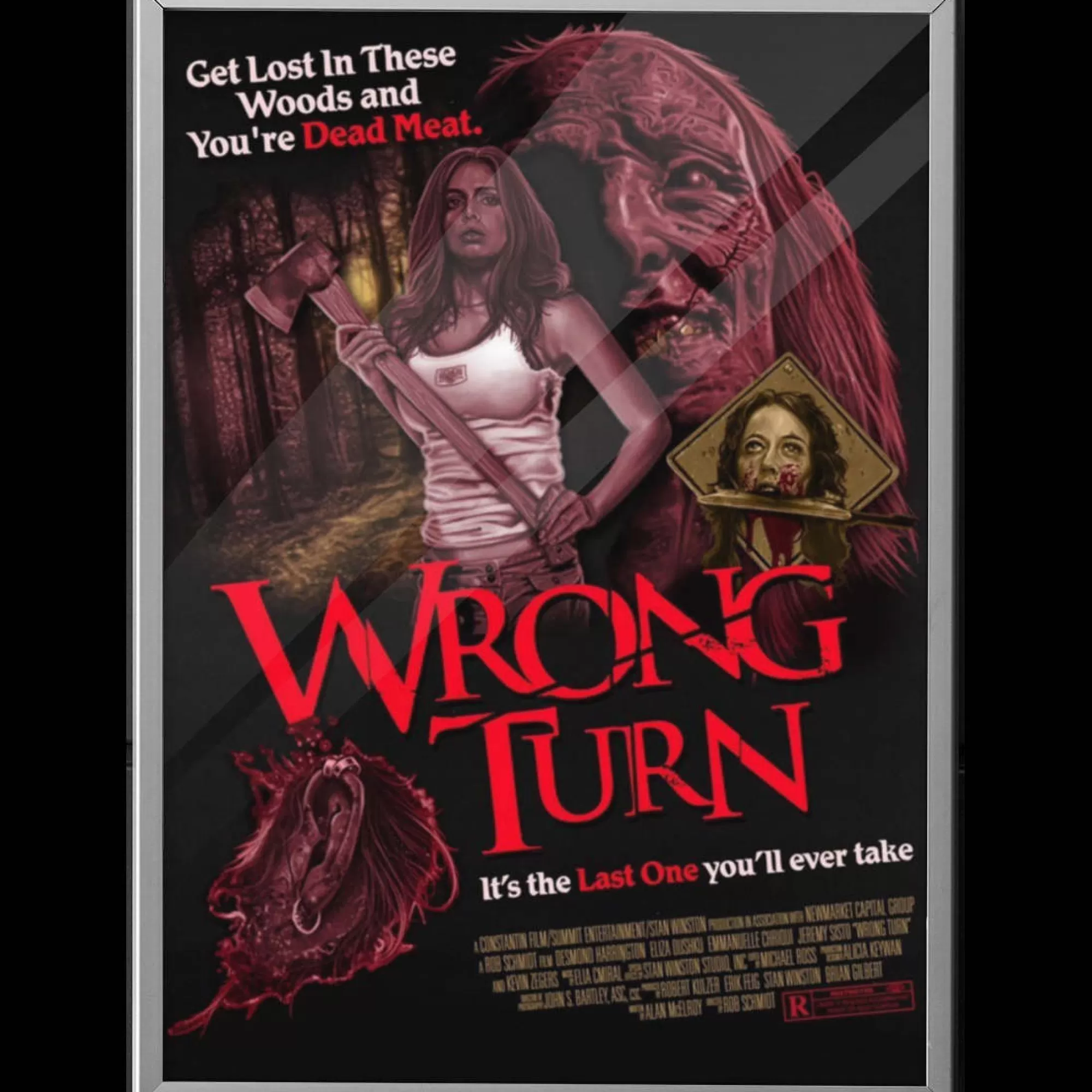 Poster<Wrong Turn Cheap